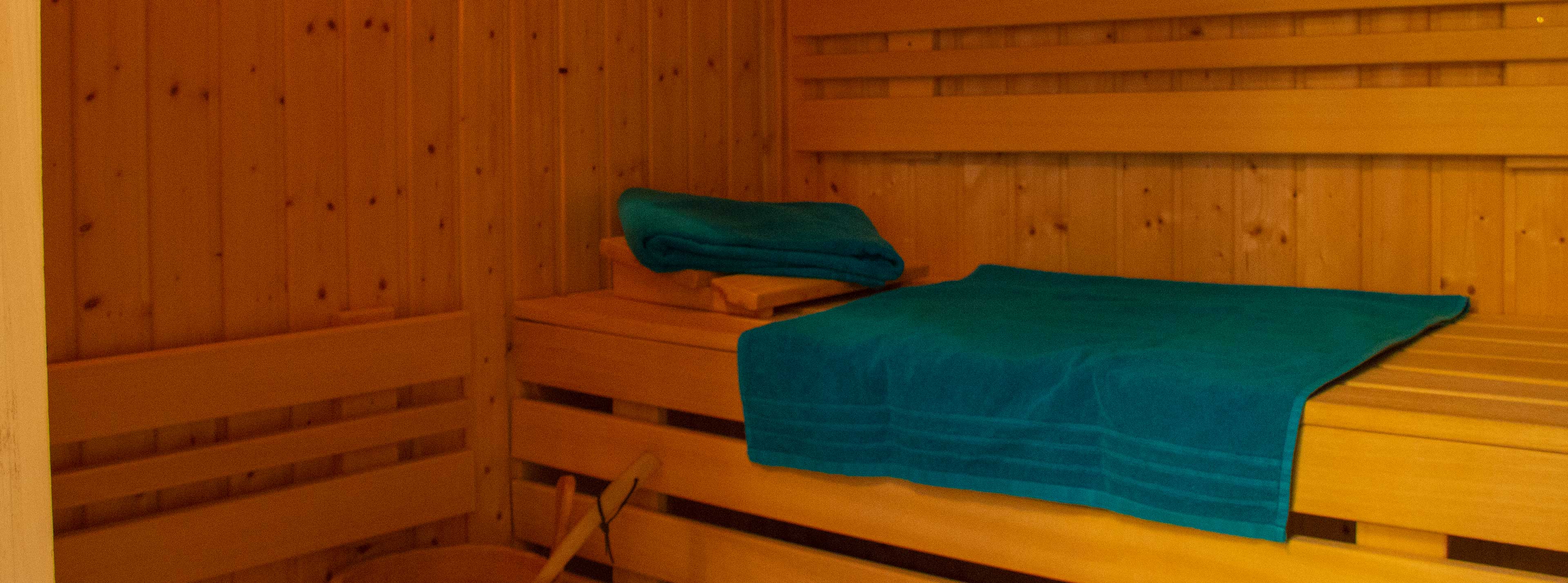 Sauna im Ferienhaus Jule in Nienhagen